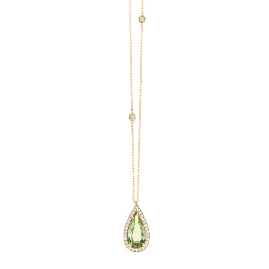 The Olive Tourmaline Necklace